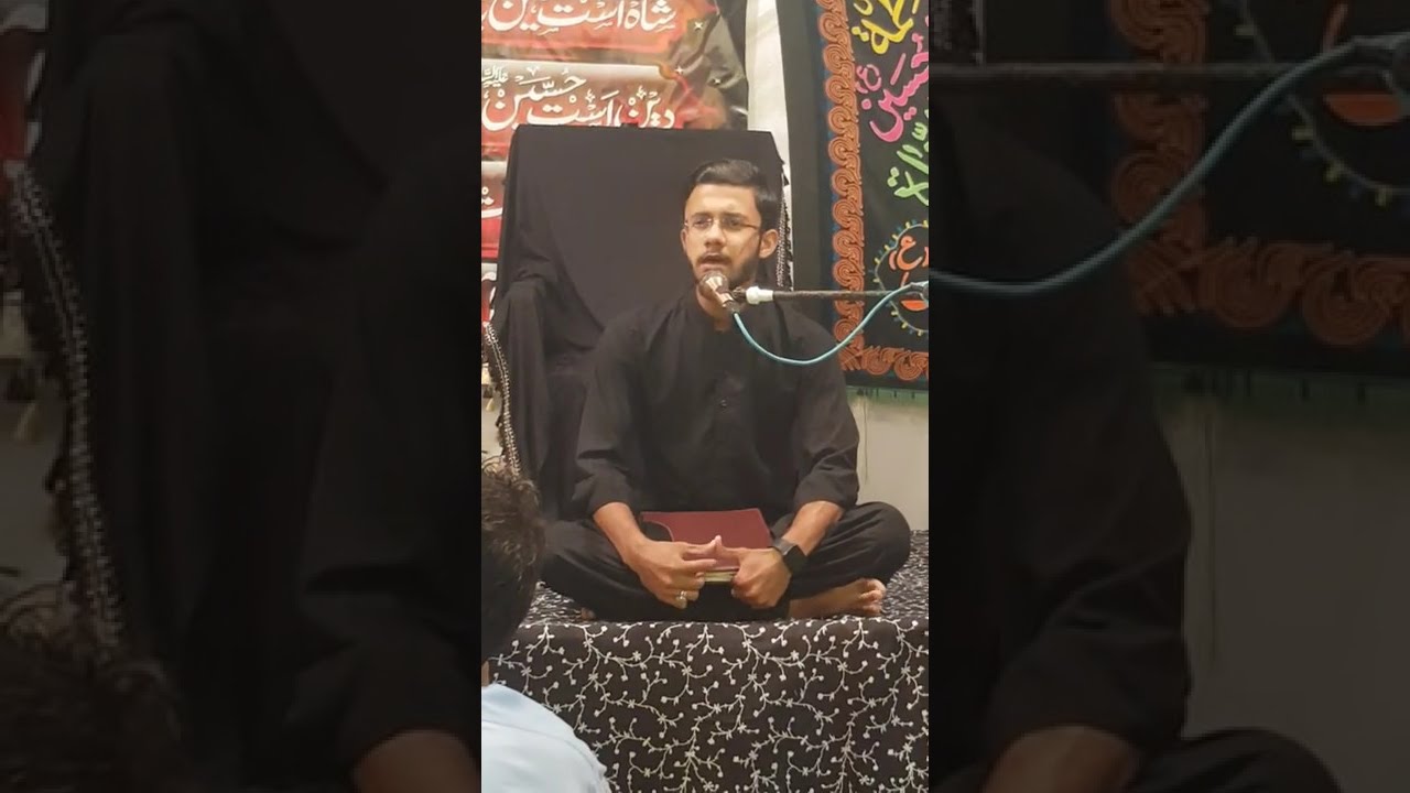 Salana Majlis-e-Aza basilsila chehlum Imam hussain.. #Salam by Mujtaba Naqvi..