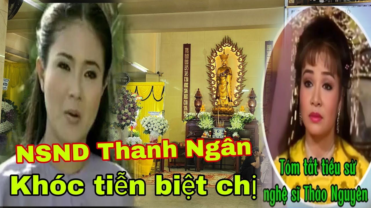 NSUT Bạch Long ra về , NSND Thanh Ngân khóc nức nở khi  đến chia buồn NS Thảo Nguyên ?