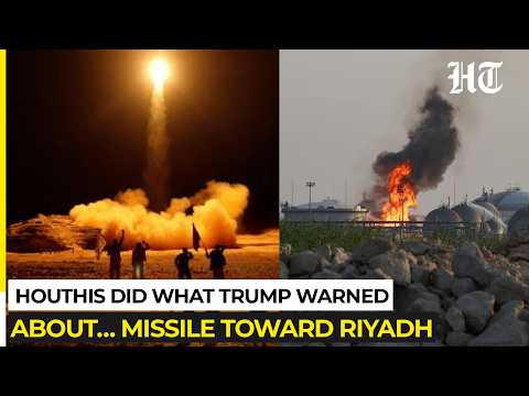 Houthis’ Revenge After Trump Warning? Missile Alert in Riyadh & Kharj Hours After Aramco HQ Attack