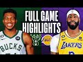 Game Recap: Bucks 115, Lakers 106