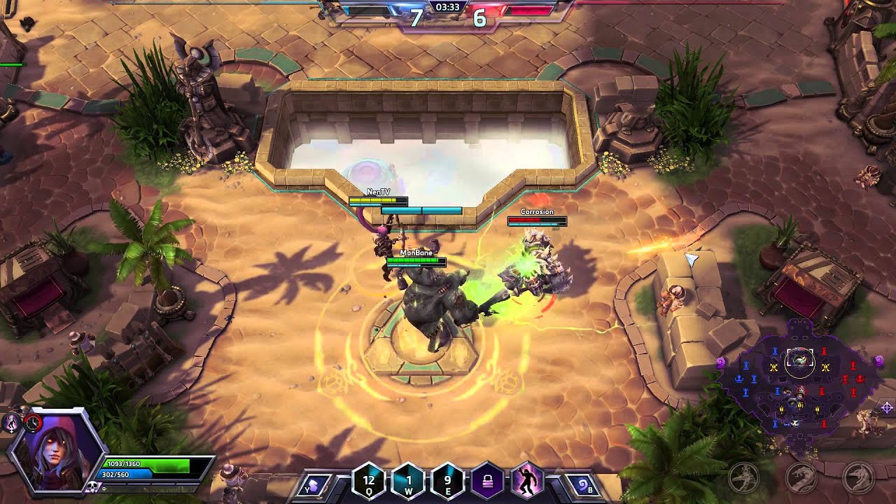 Heroes of the Storm - Valla ranked (Gameplay)