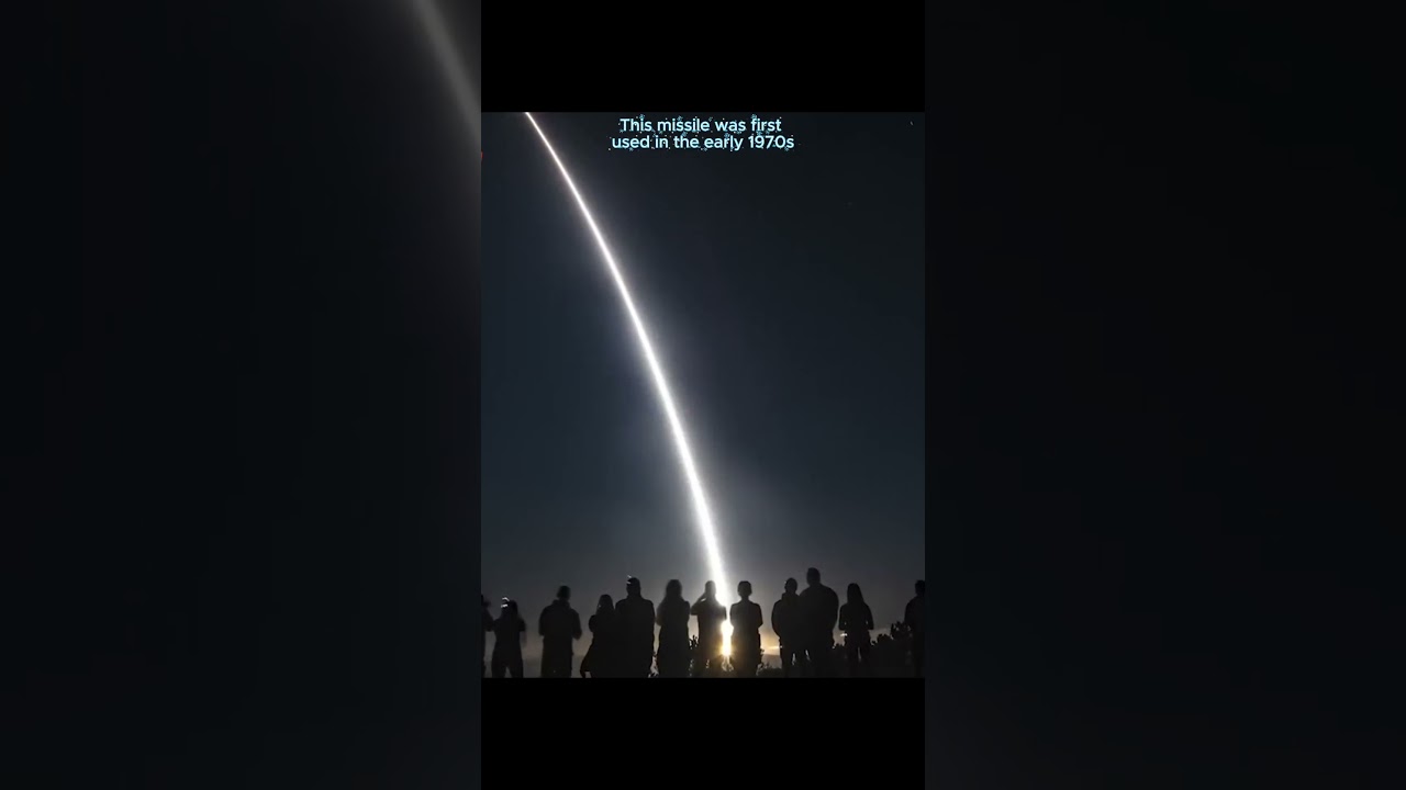 USA Launches Minuteman III Nuclear Missile 