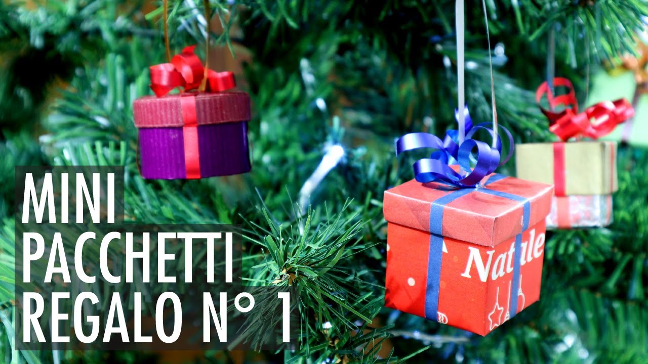 Addobbi Per Albero Fai Da Te Natale fai da te. Addobbi per albero a tema pacchetto regalo - Tutorial