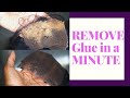 HOW TO CLEAN GLUE OFF YOUR LACE
