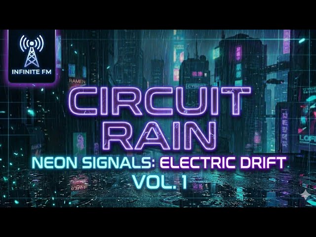 Circuit Rain 🌧️ | Neon Signals VOL.1 | Cyberpunk Lofi Hip Hop | Neon Signals Vol. 1