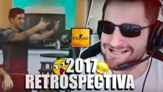 RETROSPECTIVA CS:GO 2017 - MOMENTOS ENGRAÇADOS & MELHORES JOGADAS