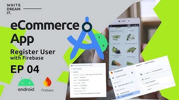 eCommerce App | Sign Up User with Firebase Auth | EP 04