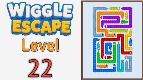 Wiggle Escape: Snake Puzzle Level 22 Walkthrough