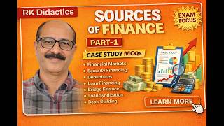 Sources Of Finance, Part-1