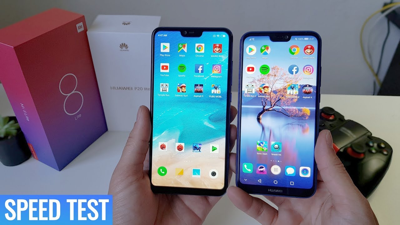 Xiaomi Mi 8 Vs Huawei