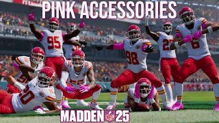 Pink Accessories Are BACK In Madden 25