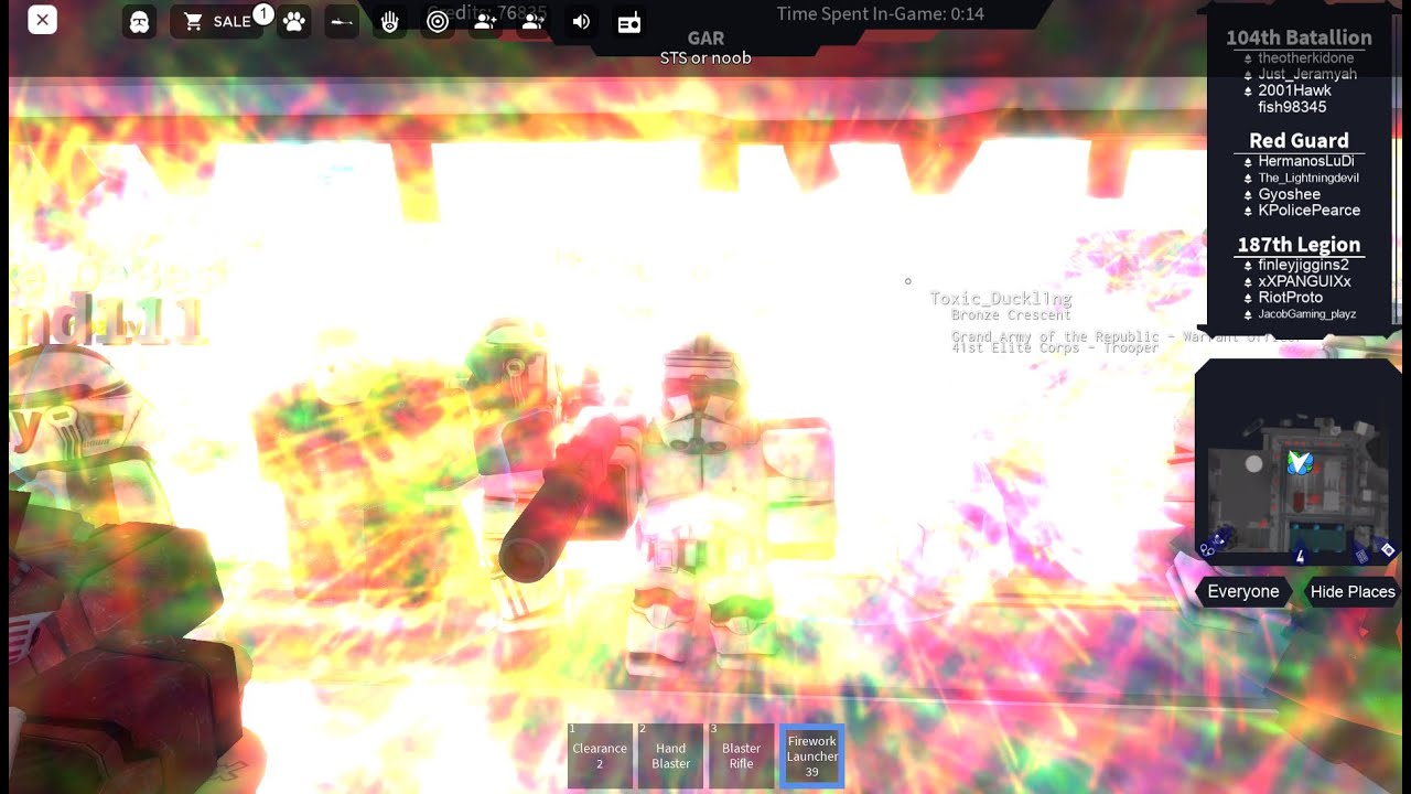 The biggest MARCH of GAR.. (STAR WARS CORUSCANT)