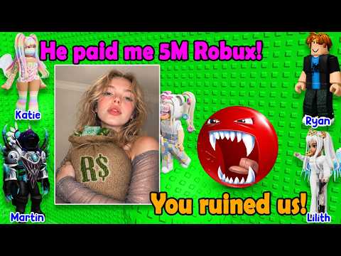 TEXT TO SPEECH ROBLOX 🍰 My Besties Took 5 Million Robux To Ruin My Relationship 🍧 B3LLA Story
