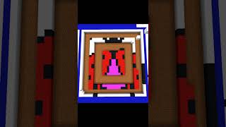 Satifying Pixel Art Minecraft #shorts #gaming #minecraft