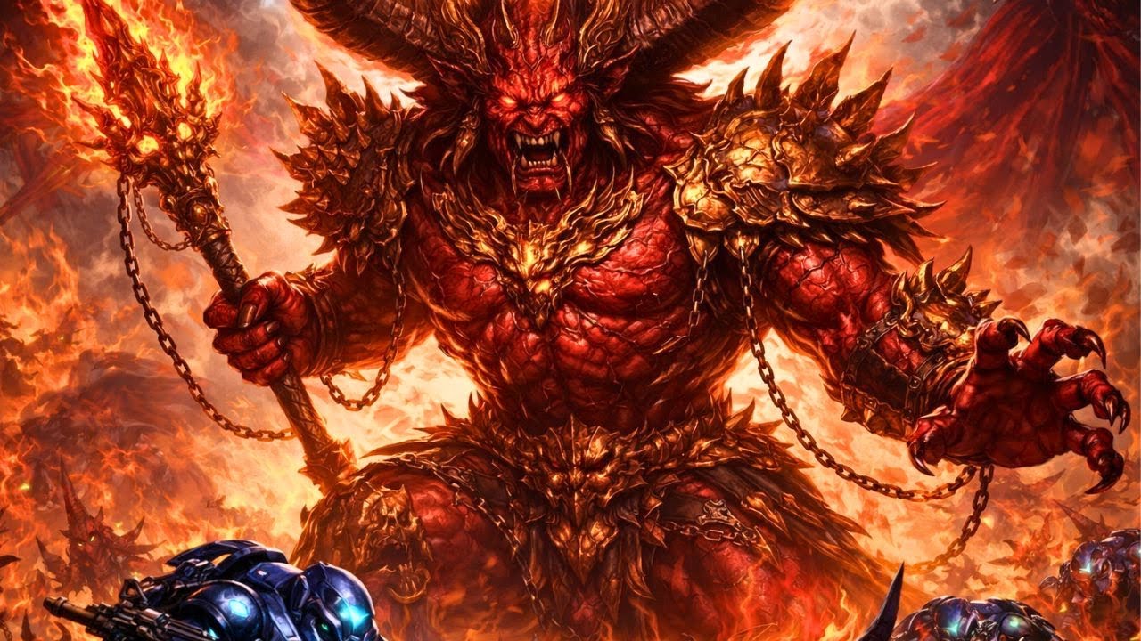 What If The Scarlet King Entered Warhammer 40K?