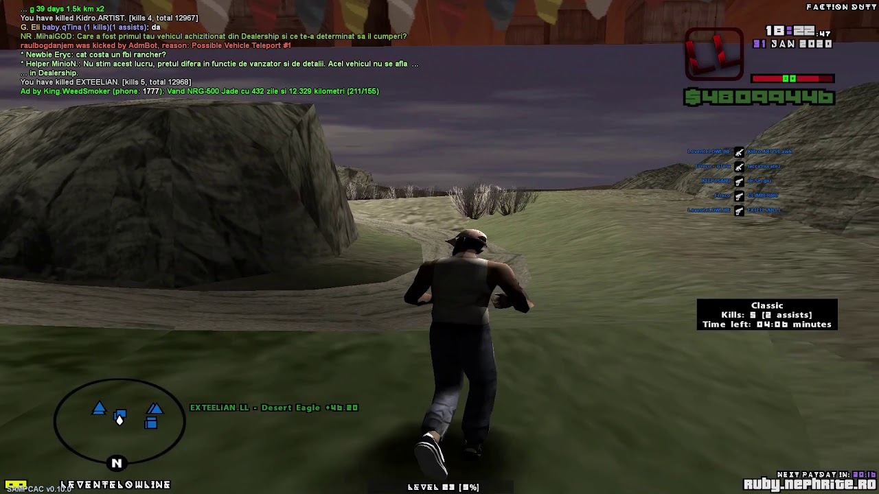 a facut eschiva glontu