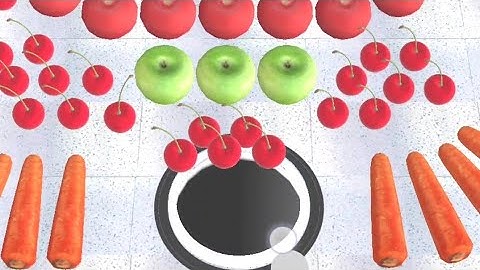 Hole and Fill: Collect Master! When a black hole Swallow Fruits