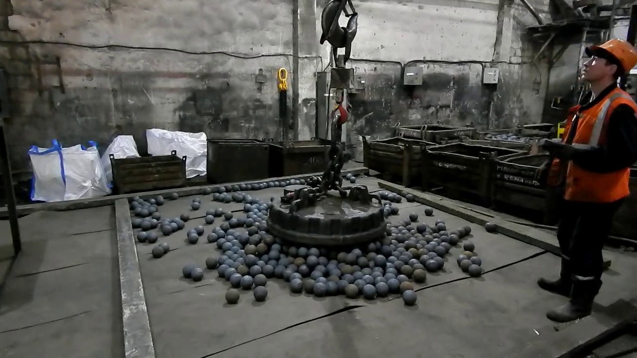 Биг бэги для стальных шаров в ИК 12 - YouTube