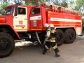В 8 лицее Каспийска прошли учения по пожарной безопасности