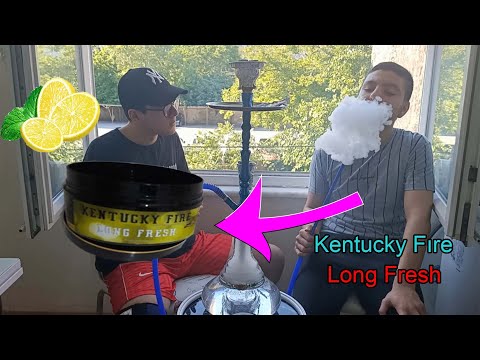 KENTUCKY FIRE LONG FRESH TADIM TESTİ🍋🍃(Limon,Nane) -Nargile Yapımı