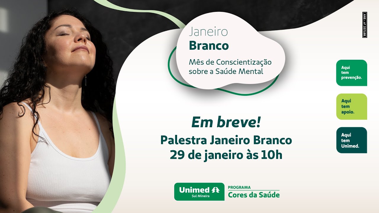 Live - Programa Cores da Saúde - Janeiro Branco