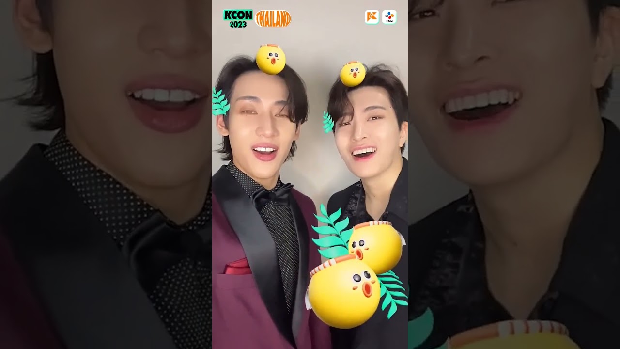 [Youngjae&Bambam] Kcon in Thai - Youngjae and Bam play the effect