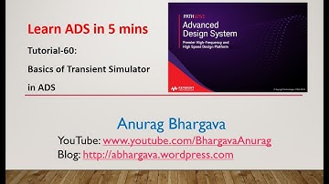 Tutorial-60: Transient Simulator Basics