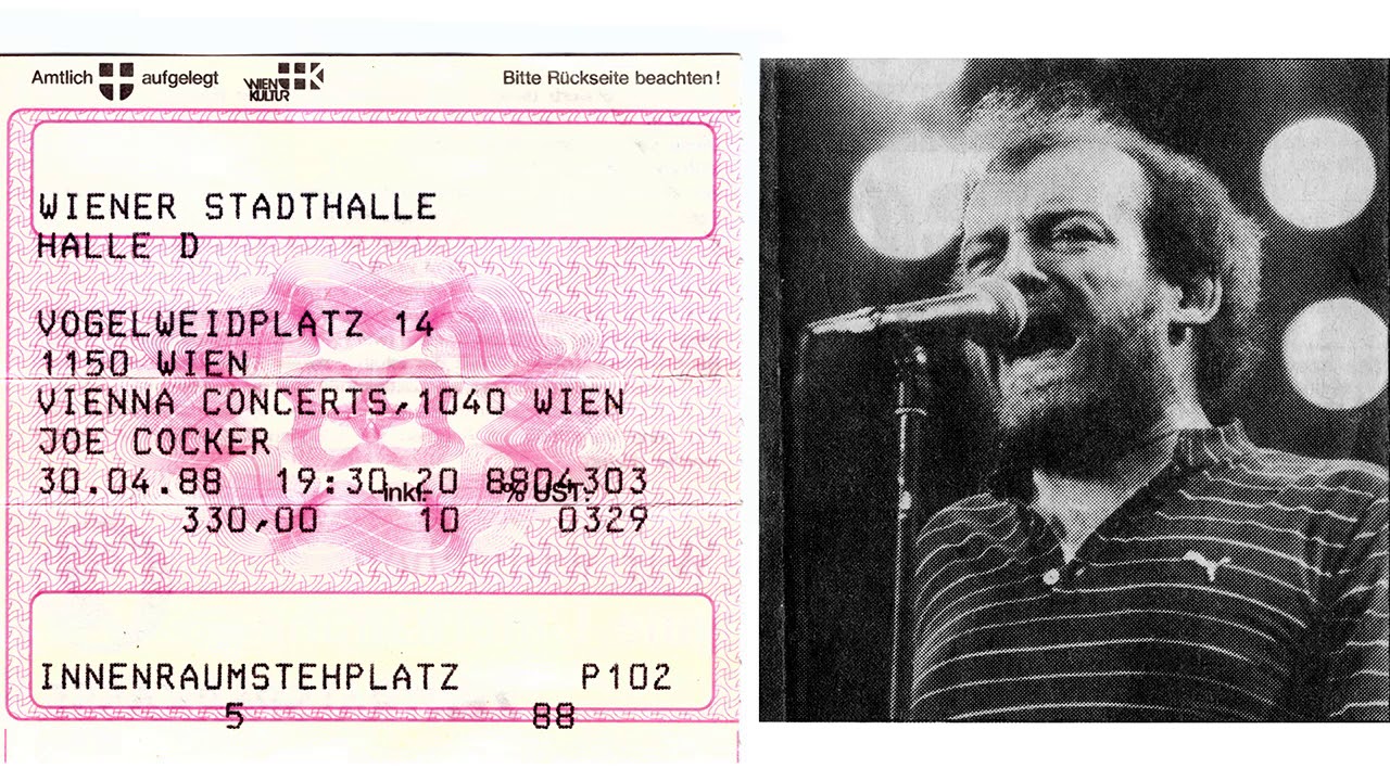 JOE COCKER LIVE - A Civilized Man In Vienna (1988)