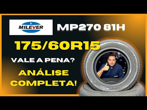 Pneu 175/60R15 Milever MP270 81H – Gutierrez Pneus