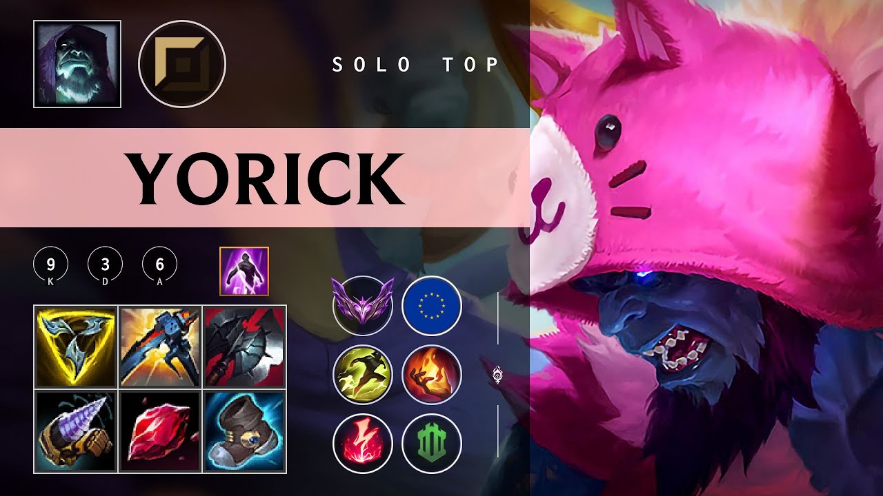 Yorick Top vs Zoe - EUW Master Patch 26.01
