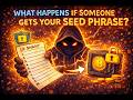 🟧 ₿ What Happens If Someone Gets Your Seed Phrase? (How They Drain You + What To Do)