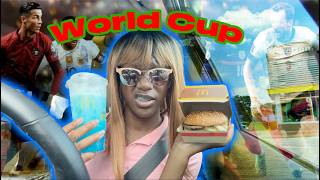 Sabrina tries the McDonald's World Cup Meal ⚽️