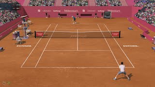 Christian Garin VS Hubert Hurkacz | ESTORIL | Full Ace Tennis Simulator | Gameplay