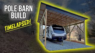 Pole Barn Build Timelapsed!