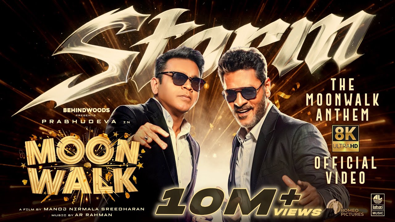 AR Rahman X Prabhudeva Combo is Back 🔥STORM DANCE Challenge 🚨It’s STORM Time with Moonwalk 🕺