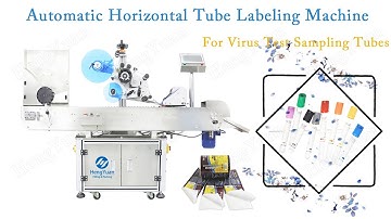 Automatic Horizontal Tube Labeling Machine