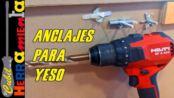 Hazrcvr Tacos de Yeso Autoperforante 100 Piezas Tacos pladur Tacos para  Pladur Tornillos Pladur Pladur Placas Pared Tacos y Tornillos Tornillos Taco  Autoperforante Blanco para Cartón Yeso : : Bricolaje y herramientas