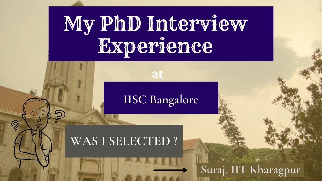 phd based on work experience in india