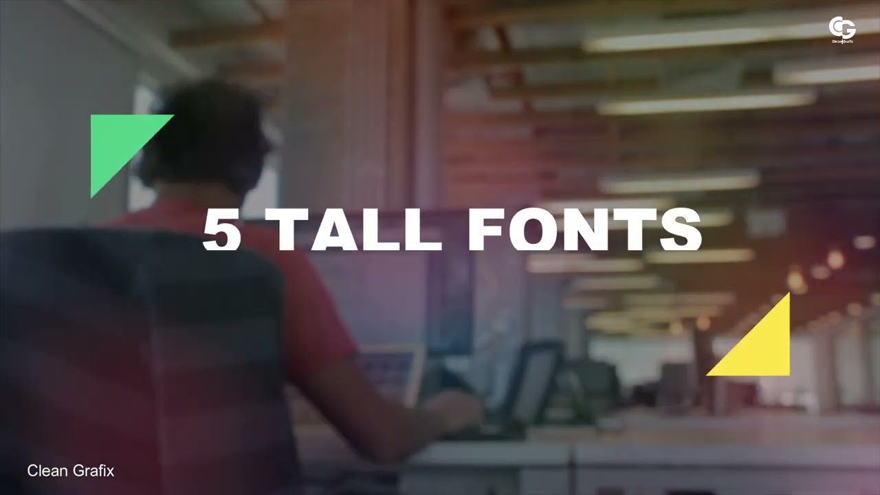 5 Tall Fonts You Should Try