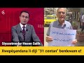 Siyasetmedar Hesen Salih: Xwepêşandana li dijî “31 centan” berdewam e!