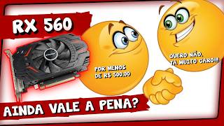 TESTEI UMA RX 560 EM 2026 (vale a pena?) O resultado me surpreendeu. ❌ NÃO COMPRE ANTES DE ASSISTIR❌