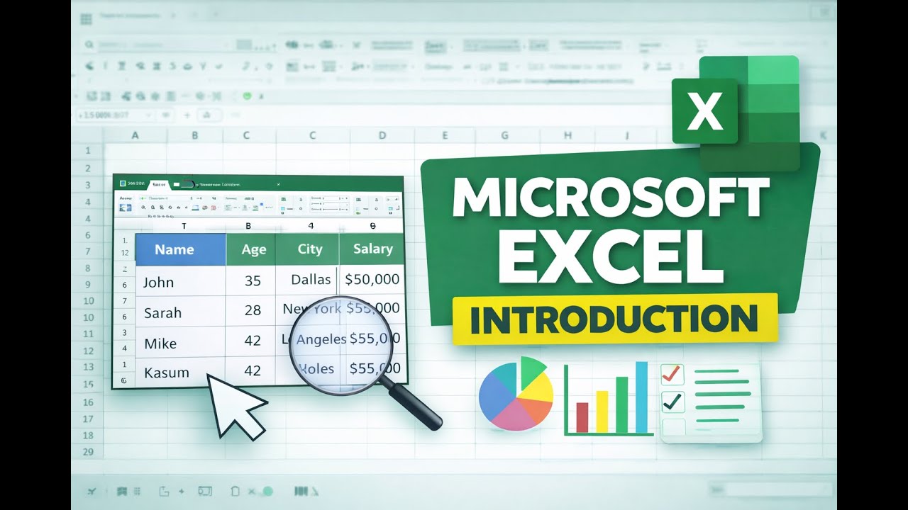 Microsoft Excel Instruction Part | Excel Basics for Beginners - YouTube