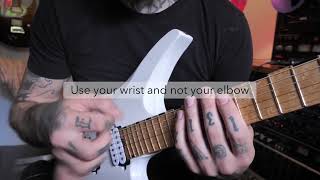 How to play FAST alternate picking explained in 2 min!