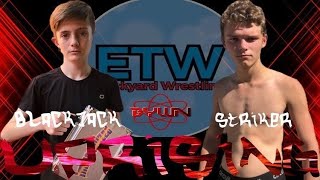 BYWN Uprising 2021 - Striker vs Blackjack: Immortalized Case Ladder Match