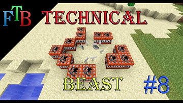 Minecraft: Feed The Beast - Technical Beast Episode 8 - Iridium Insanity