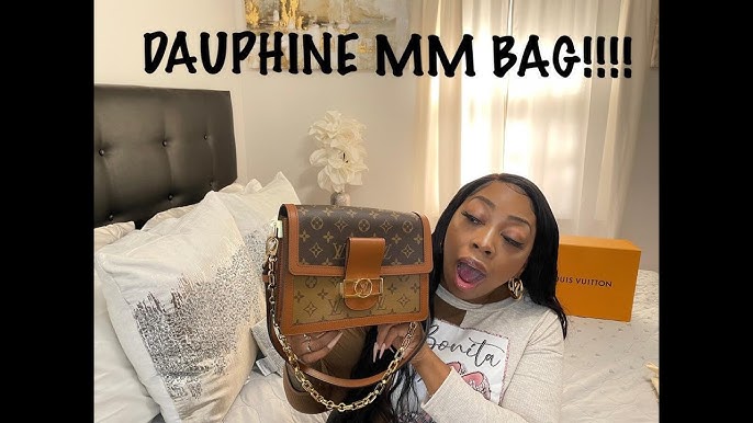 How To Spot Fake Vs Real Louis Vuitton Mini Dauphine Bag – LegitGrails