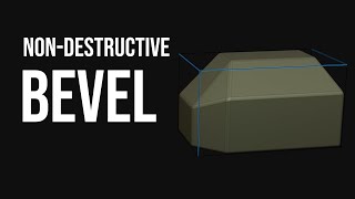 Blender - Efficient Bevel Modifier Usage