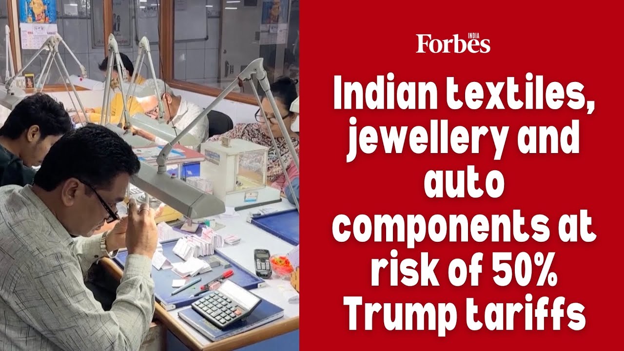 Indian textiles, jewellery and auto components at risk of 50% Trump tariffs
