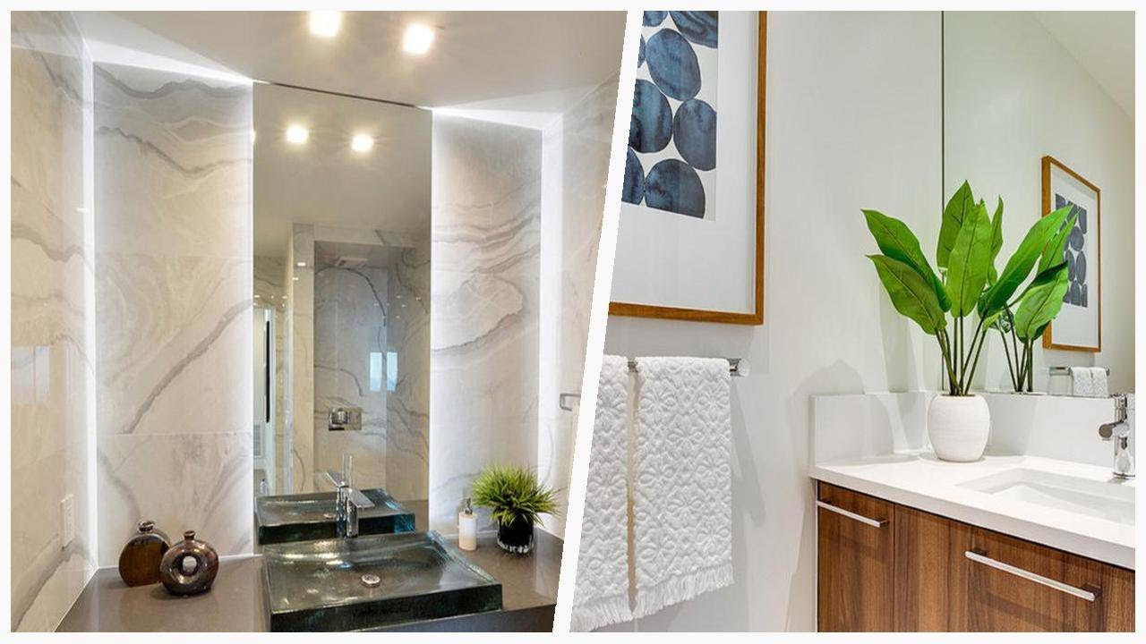 Maximizing Small Space: Modern Powder Room Ideas | Designer CheatSheet