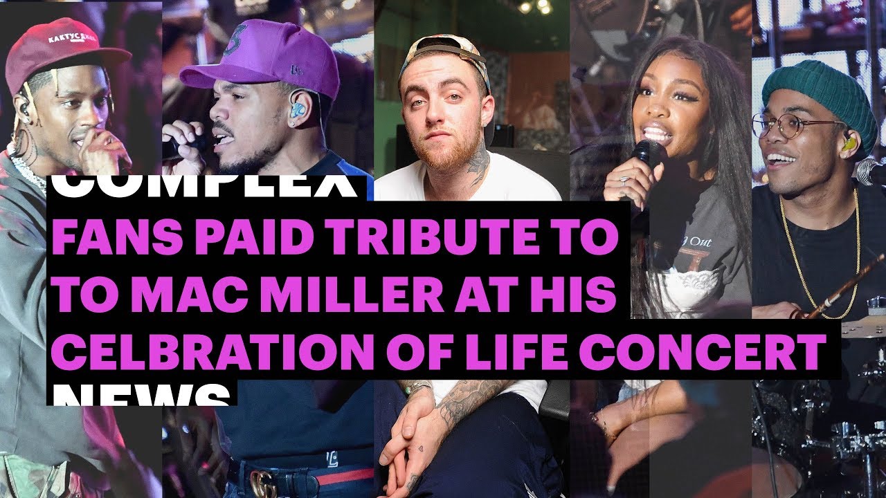 Fans Paid Tribute to Mac Miller at His Celebration Of Life Concert